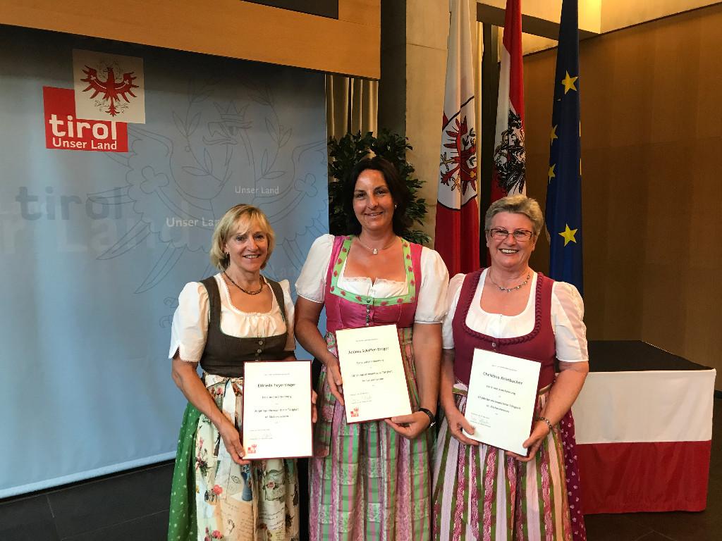 Ehrung für 20 Jahre ehrenamtliche Tätigkeit