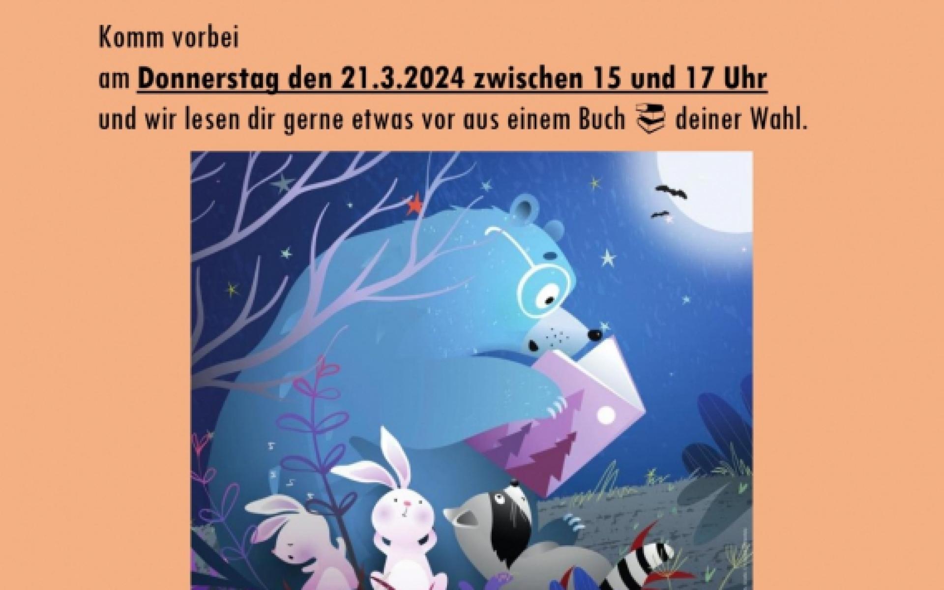 Einladung Vorlesetag 2024